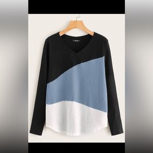 Emory Rose Color Block Shirt